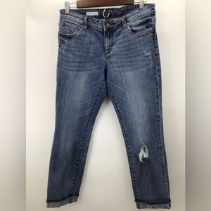 Kut from the Kloth  Distressed Boyfriend Jeans